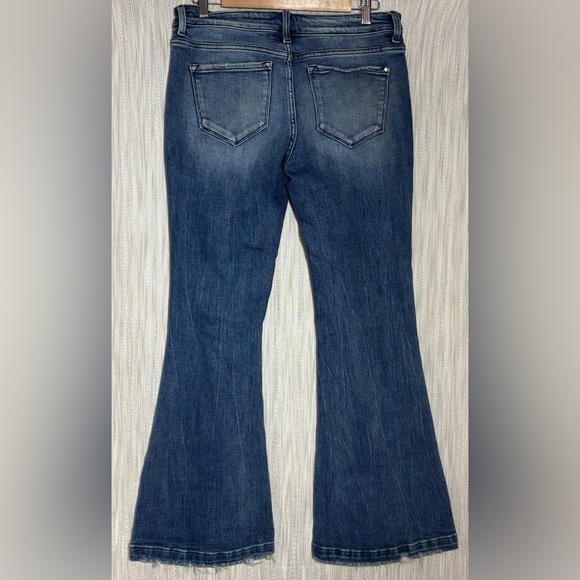 Classic Blue Flare Jeans - Picture 2 of 4
